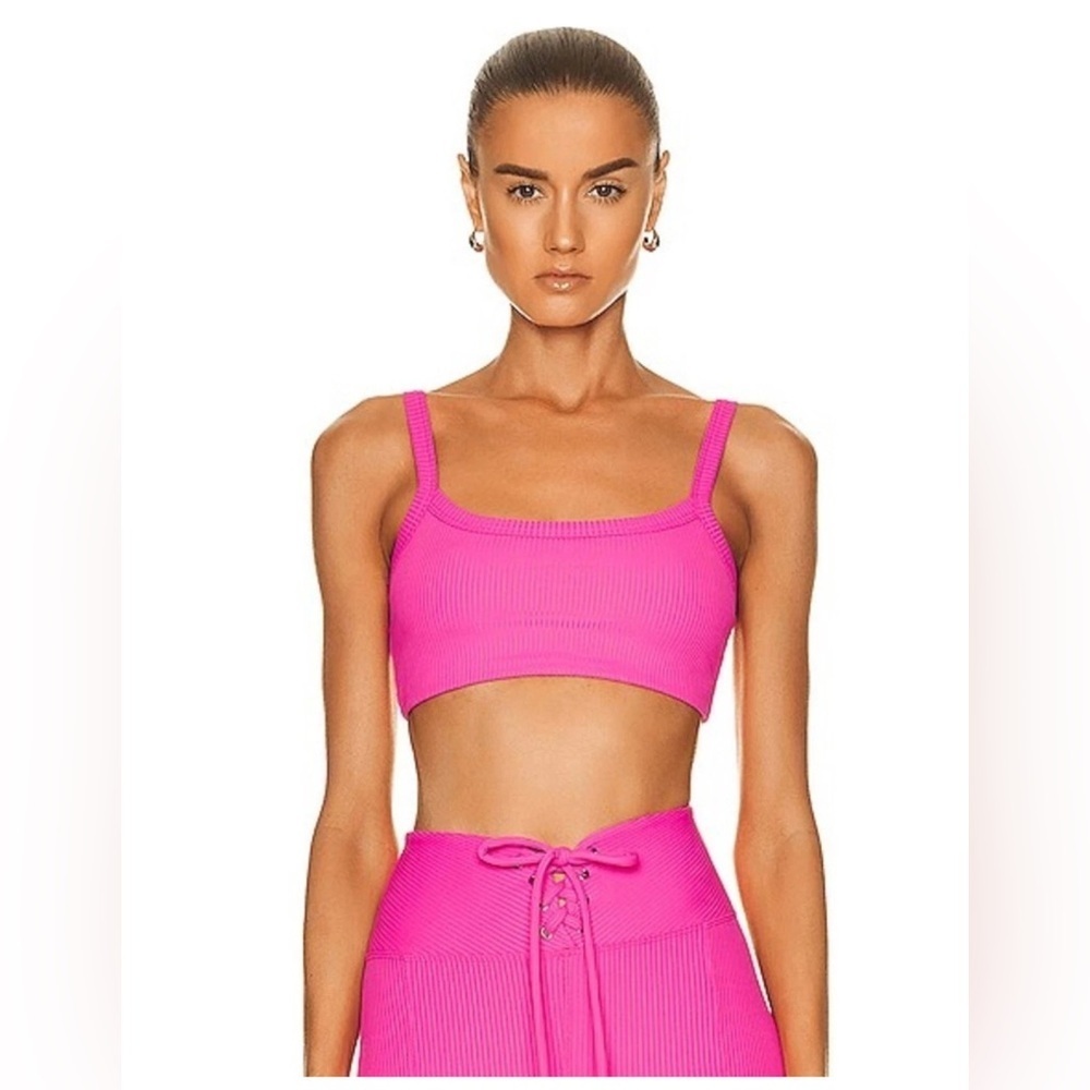 Year of Ours Ribbed bralette Top, Size L